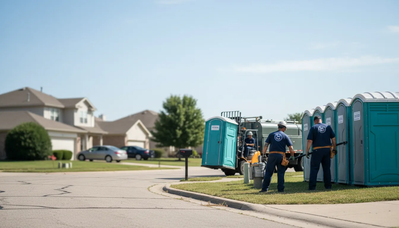 Porta Potty Rental in Fredericksburg, IA near me